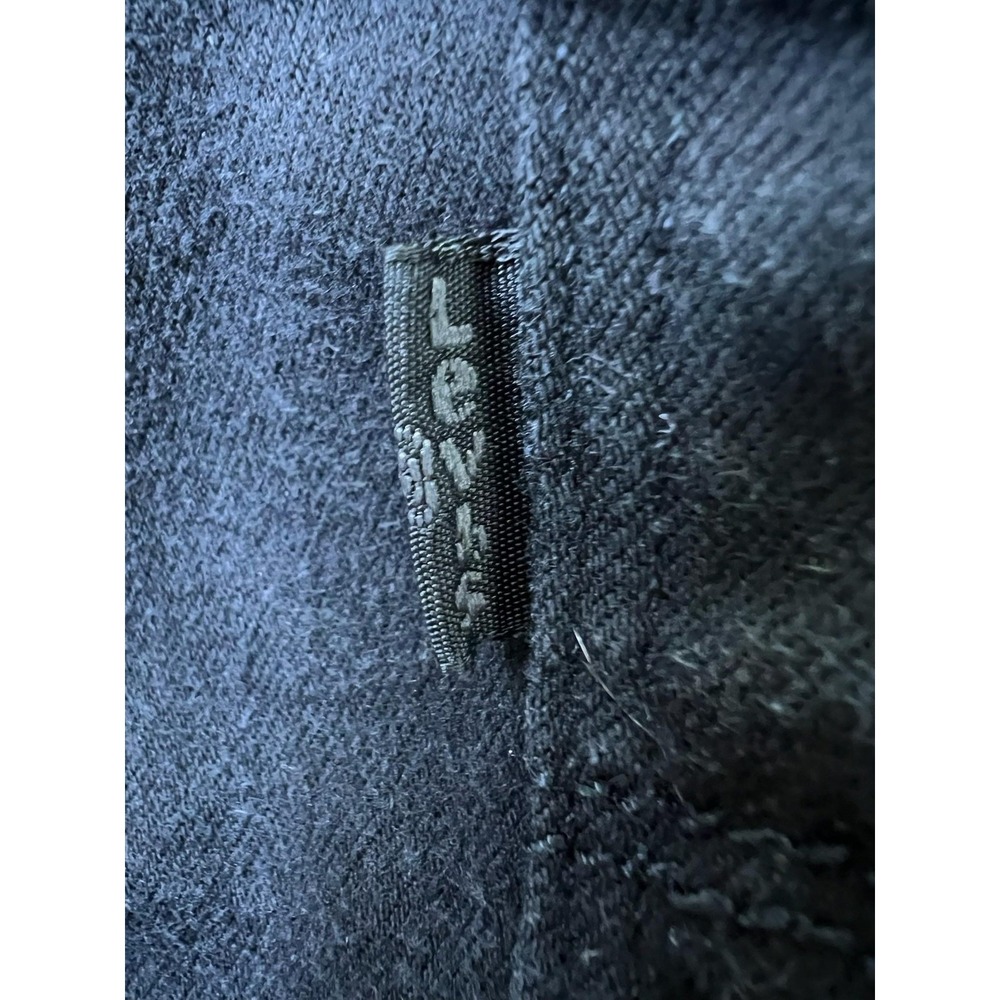 Levis 711 Skinny Jeans Womens 26 Black Charcoal Wash Mid Rise Stretch Denim - Picture 4 of 15